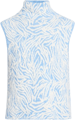 Bev Animal Jacquard Sweater Vest