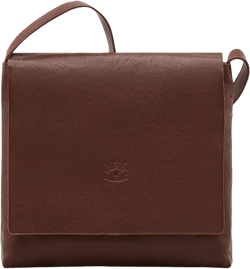 Unisex Leather Messenger Bag