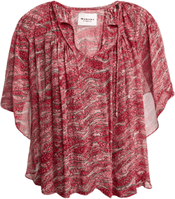 Neslya Short-Sleeve Blouse