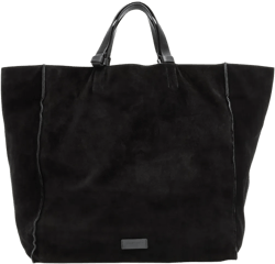Men's Split Leather Tote Bag