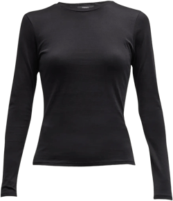 Tiny Tee Long-Sleeve Cotton T-Shirt