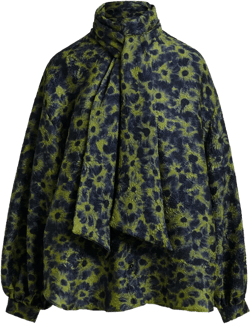 abstract-pattern blouse
