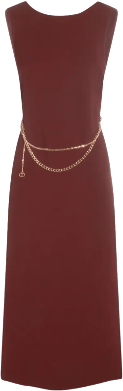 embellished sleeveless dress