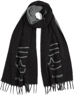 jacquard-logo scarf