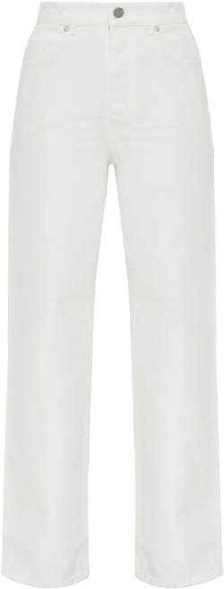straight-leg jeans