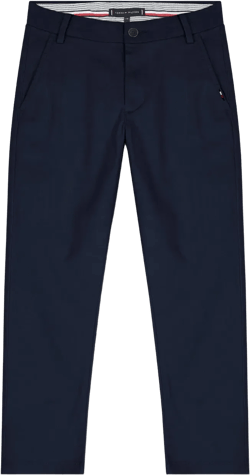 welt-pocket flag-detail chinos