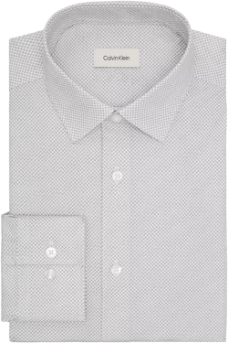 Men's Slim Fit Long Sleeve Dress Shirt