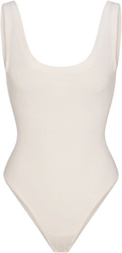COTTON RIB TANK BODYSUIT