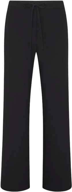 COTTON JERSEY STRAIGHT LEG PANT