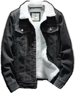Xingfenly Jackets For Men Winter Thick Denim Jacket Coat Jean Outwear Male Cowboy Clothing