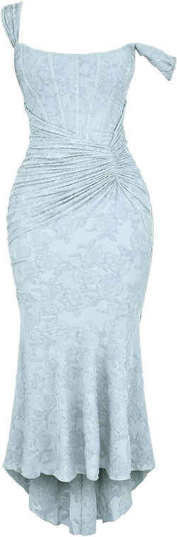 bluebell floral maxi dress