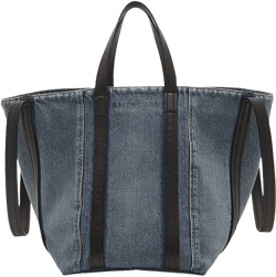 Every 2.0 Denim Leather Tote Bag