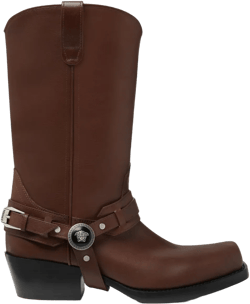 leather cowboy boots