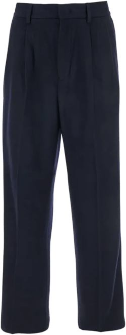 pleated pocket trousers