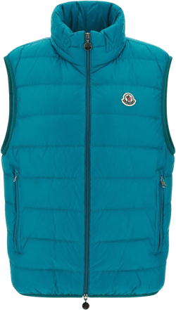 Moncler Men's Blue 'Rocoque' Vest