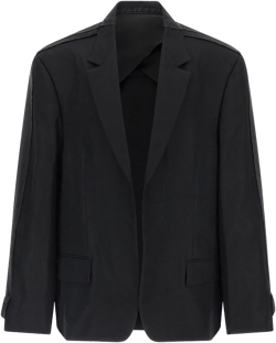 Balenciaga Men's Black Denim Jacket