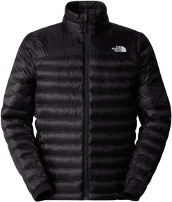 The North Face Men's Black Logo-Print Padded Jacket