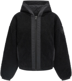 Canada Goose Women's Black 'Alberni' Reversible Bomber Jacket