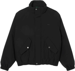 Lacoste Men's Black Water-Repellent Puffer Jacket
