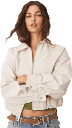 Abercrombie &amp; Fitch Women's Natural Clean Utility Jacket