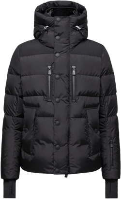 Moncler Men's Black Rodenberg Double Hood Down Ski Jacket