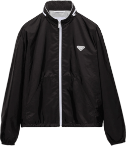 Prada Men's Black Re-Nylon Jacket
