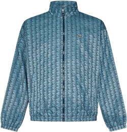 Lacoste Men's Blue Paris Windbreaker Jacket