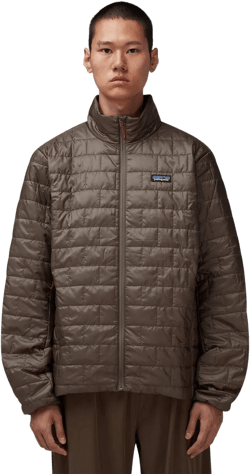 Patagonia Men's Brown Nano Puff Jacket (Marlow
