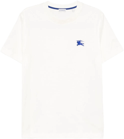 Burberry Men's White T-Shirt With Logo