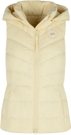 Canada Goose Women's Natural Yogurt Polyamide Blend Vest