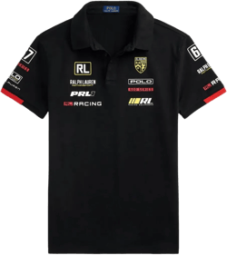 Polo Ralph Lauren Men's Black Cotton Polo T-Shirt