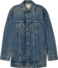 KHAITE Women's Blue Ross Denim Jacket