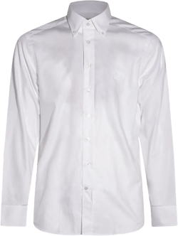 Etro Men's White Cotton Shirt