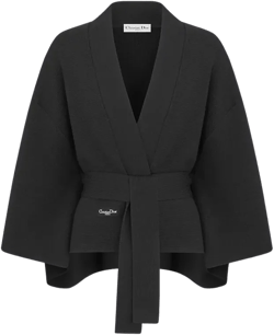 Dior Women's Black Knitwear Jacket