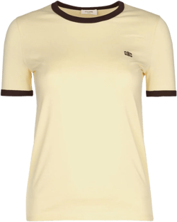 Celine Women's Natural Short-Sleeved T-Shirt