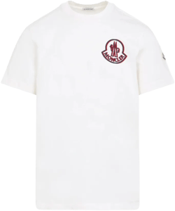 Moncler Men's White T-Shirts &amp; Vests