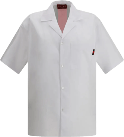 Gucci Men's White Cotton Shirt
