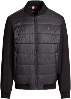 Tommy Hilfiger Men's Black Bomber Jackets