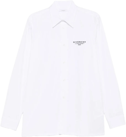 Givenchy Men's White Cotton Shirt