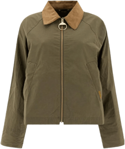 Barbour Women's Green Cotton Jacket