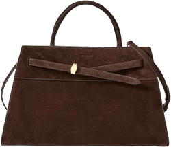 Veronica Beard Women's Brown Large Suede Dash Bag