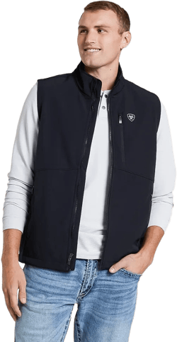 Ariat Men's Blue Softshell Insulated Vest