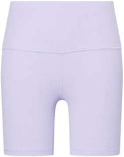 lululemon Women's Purple Align High-Rise-Inch Cycling Shorts