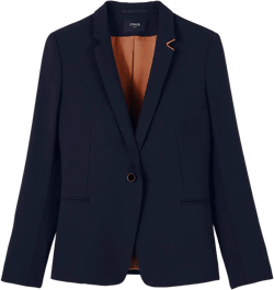 Veste blazer Paris - Bleu Nuit super 120's