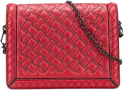 2012-2025 Nappa Intrecciato Microstud Montebello crossbody bag