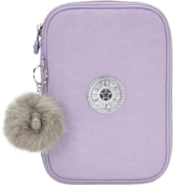 Kipling Women's 100 Pens Printed Case, Organize Accessories, Art Supplies, Makeup, Travel Organizer Kipling Women's 100 Pens Cosmetic Bag Bridal Lavender
