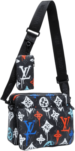 2021 Graffiti Monogram Messenger Bag