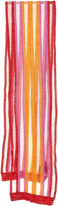 striped scarf