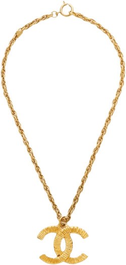1970s CC Mark rope necklace