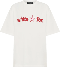 From The Archives Mila Oversized Tee White